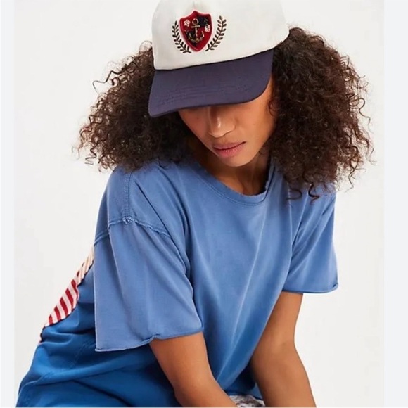 NWOT Free People Anchor Charmed Baseball Hat main image 5